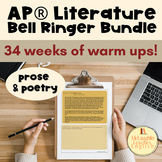 AP® Literature Bell Ringer Bundle for Prose and Poetry