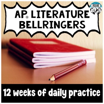 Preview of AP® Literature Bellringers Set 1 — Grammar and Mechanics Bellringers