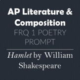 AP Literature & Composition FRQ 1 Poetry Prompt A Soliloqu