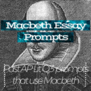 macbeth literary analysis essay prompts