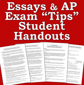 sample ap literature essays with scores