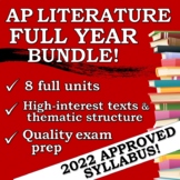 AP English Literature Full Year BUNDLE!