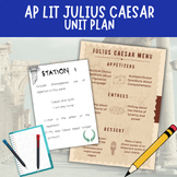 AP Literature Julius Caesar Unit Plan Bundle