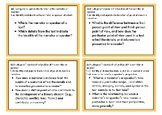 AP Literature Key Questions Discussion Cards (Skill Category 4)
