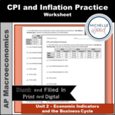 AP Macro Macroeconomics 2.4 CPI & Inflation Practice Works