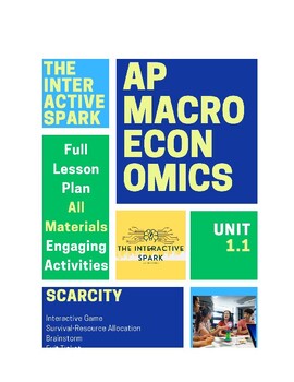 Preview of AP Macroeconomics Unit 1.1 Scarcity: A Survival Game