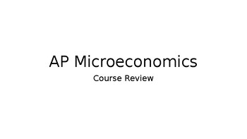 Preview of AP Macroeconomics Unit 1 Review