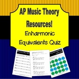 AP Music Theory - Enharmonic Equivalents Quiz