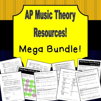 Preview of AP Music Theory MEGA Bundle!