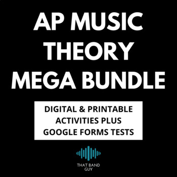 Preview of AP Music Theory MEGA Bundle
