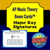 AP Music Theory - Major Key Signatures Boom Cards