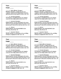 AP Participation Rubric - Notepad Template
