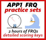 AP Physics 1 - FRQ Practice Sets (w/ Keys)