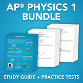 Preview of AP® Physics 1 Bundle - Full Study Guide/Equation Sheet + 2x MCQ Practice Tests