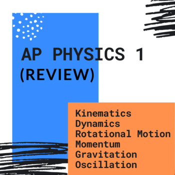 Preview of AP Physics 1 - Complete Review (Test Prep)