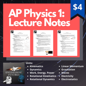 Preview of AP Physics 1 Lecture Notes (Entire Year)