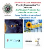 AP Physics 1 Exam Practice - Tutorial and Test Generator -