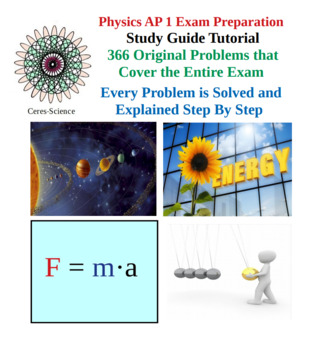 Preview of AP Physics 1 - Study Guide and Tutorial Application - High School Physics