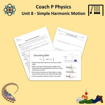 Preview of AP Physics 1 - Unit 8 - Simple Harmonic Motion