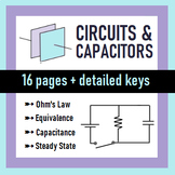 AP Physics 2 - Circuits & Capacitors Practice (w/ Keys)