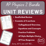 AP Physics 2 Unit Reviews