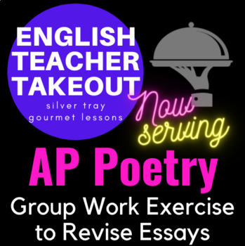 Preview of AP Poetry Group Work Exercise to Revise Essays