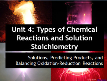 Preview of AP Power Point and Guided Notes: Solution Stoichiometry and Chemical Reactions