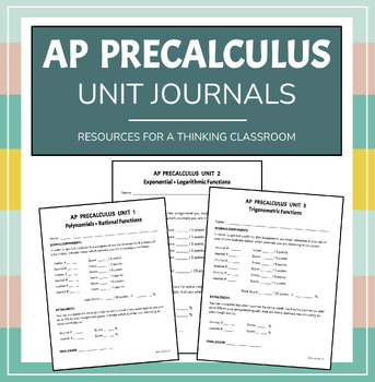 Preview of AP Precalculus Journals