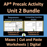 AP Precalculus Unit 2 Activity Bundle | Google Slides | Go