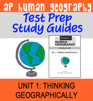 Preview of AP Human Geography Prep Packet Unit 1! FREE SAMPLE!