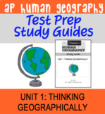 AP Human Geography Prep Packet Unit 1! FREE SAMPLE!