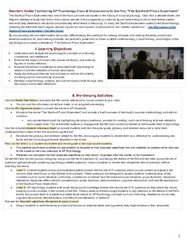 stanford prison experiment movie guide answer key