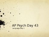 AP Psych Language Lecture