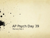 AP Psych Memory Slides