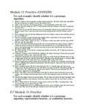 AP Psych Module 31 Practice -Thinking (Prototypes, Algorit