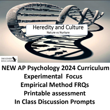Preview of AP Psychology 2024 | Heredity: Nature vs Nurture | Cultural Psychology with FRQ