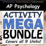 AP Psychology Activity MEGA BUNDLE - All 9 Units - Google 