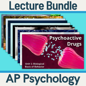 Preview of AP Psychology - Biological Basis of Behavior - Unit 1 Lecture Bundle