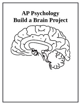 Preview of AP Psychology Build a Brain Project