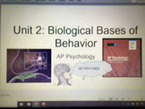 AP Psychology CED Biological Bases of Behavior ENTIRE UNIT