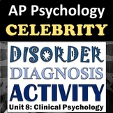 AP Psychology / AP Psych - Celebrity Disorder Diagnosis Ac