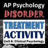 AP Psychology - Celebrity Disorder Treatment Classroom Act