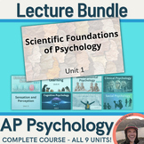 AP Psychology - Complete Course Lecture Notes (**BONUS FRE