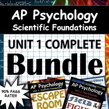 Preview of AP Psychology / AP Psych - Unit 1 - Scientific Foundations - Google Drive Access