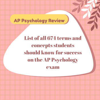 ap psychology research review