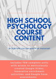 AP Psychology Course Content