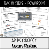 AP Psychology Exam Review Teacher Slides Powerpoint
