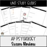 AP Psychology Exam Study Guides