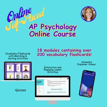 Preview of AP Psychology Full Online Course