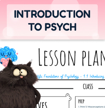 Preview of AP Psychology - Introducing Psychology | Lesson 1